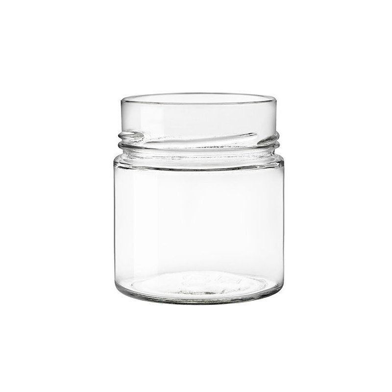212ml Glass Ergo Jar With 70mm Deep Twist Neck