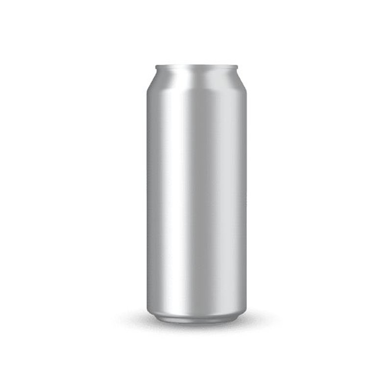 500ml Silver Aluminium Classic Can Half Height Pallet (202 End)