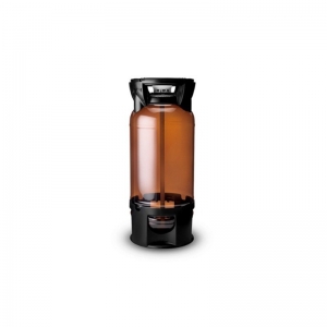 20L Amber PET Hybrid Keg With Type-A NPR Fitting (Wider Version)