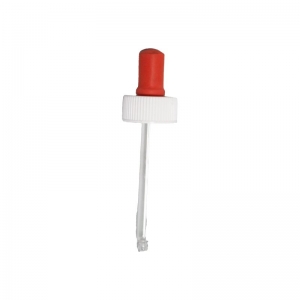 24mm 400 White/ Peach Red Dropper Assembly 74mm Pipette FBOG