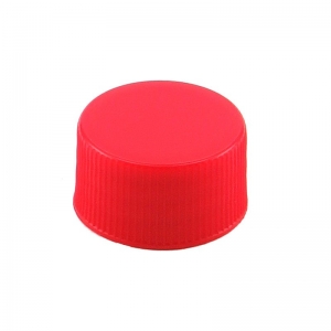28mm 410 Red PP Cello Wadded Screw Cap