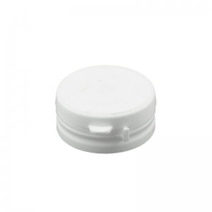 38mm Tearband White PP Push On Tearband Cap Ext Spig