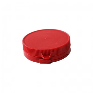 49mm Red LDPE Push On Pharmavial Tearband Cap