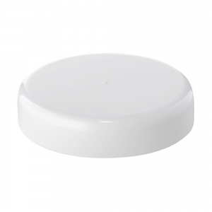 53mm White PP Screw Cosmetic Lid