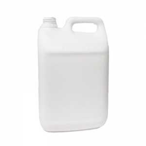 5L White HDPE Rectangular Contacan With 38mm TE Screw Neck