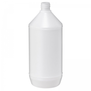 500ml Natural HDPE Barrel Bottle With 22mm 410 Screw Neck
