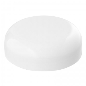 66mm White PP Domed Cosmetic Screw Cap