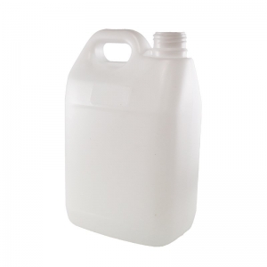 2.5L Natural HDPE Rectangular Jerrican With 38mm TE Screw Neck