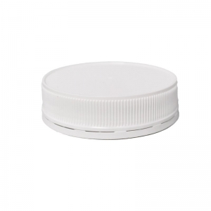 83mm White Tampertel Cap With Cello Wad + Induction Foil