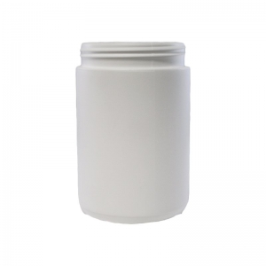 700ml White HDPE Round Jar With 83mm 400 Screw Neck