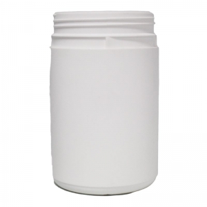 700ml White HDPE Round Jar With 83mm TE Screw Neck