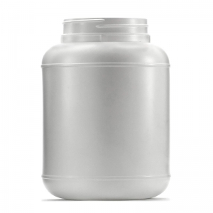 2.5L White HDPE Round Jar With 95mm TE Screw Neck