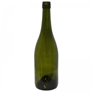 750ml Antique Green Glass Premium Burgundy Bottle With 30mm x 60mm BVS Neck