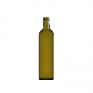 750ml Antique Green Glass Marasca Oil Bottle with 31.5mm BVP Neck