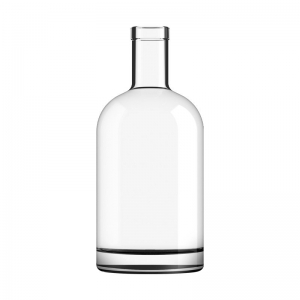 700ml Crystal Flint Glass Apollo Bottle With Cork Mouth (CTN 6)