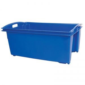 55L Blue PP Crate 715x442x315mm