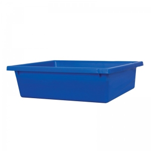 13L Blue Recycled PP Crate 430X323X127mm