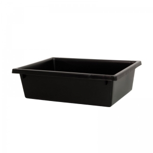 13.5L Black Recycled PP Crate Recycled