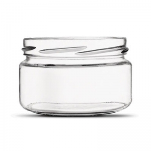 228ml Glass Papalina Jar With 82mm Twist Neck