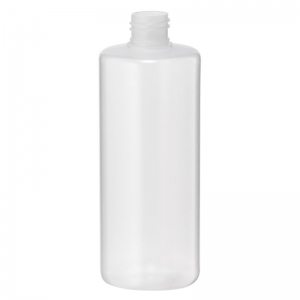 500ml Natural LDPE Round Bottle With 28mm 410 Screw Neck