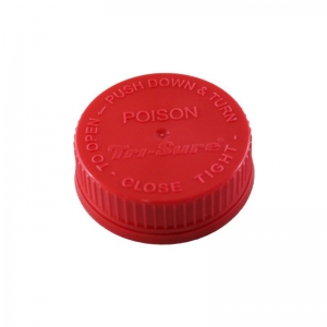 44mm 400 Red PP CRC Wadded Screw Cap