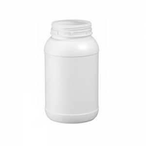 4L White HDPE Round Jar With 110mm TE Screw Neck