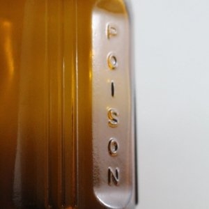 50ml Amber Glass Poison Bottle With 24mm TT Screw Neck
