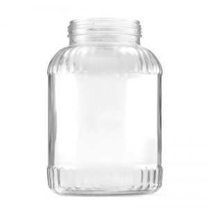 5L Flint Glass Storage Jar With 120mm Screw Neck