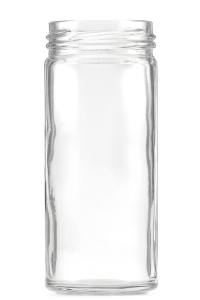 250ml Flint Glass Tall Jar With 58mm Twist Neck (Bulk Pallet)