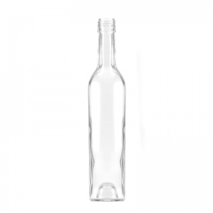 375ml Flint Glass Bordelaise Conica Bottle With 30mm x 60mm BVS Neck