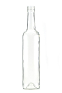 500ml Flint Glass Bordelaise Bottle With 30mm x 60mm BVS Neck (Ctn 12)