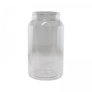 2L Clear PET Round Jar With 95mm Screw Neck