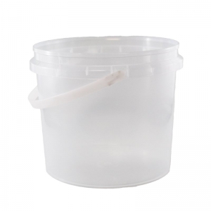 2.2L Natural PP Pail With TE Push On Neck