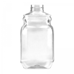 300ml Clear PET Honey Squeeze Bottle With 28mm Push On Neck