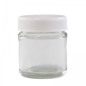 30ml Flint Glass Round P/Pack With 38mm 400 Screw Neck
