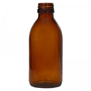 180ml Amber Glass Alpha Bottle With 28mm ROTE Neck