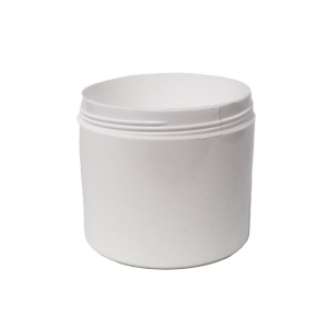 250g White Styrene Cosmetic Jar With 80mm Screw Neck