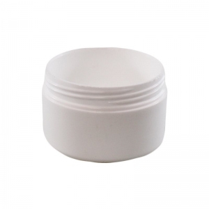 25g White Styrene Cosmetic Jar With 43mm Screw Neck