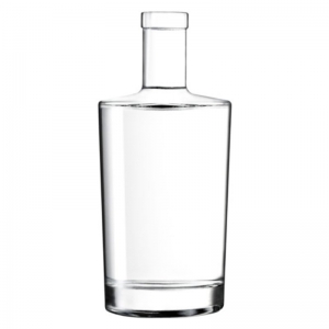 700ml Flint Glass Neos Bottle With Plate Cork Neck
