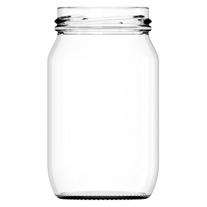 250ml Flint Glass Round Jar With 58mm Twist Off Neck