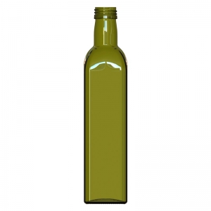 500ml Antique Green Glass Marasca Bottle With PP31.5mm Neck (Ctn 24)