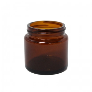65ml Amber Glass Jar 48-400